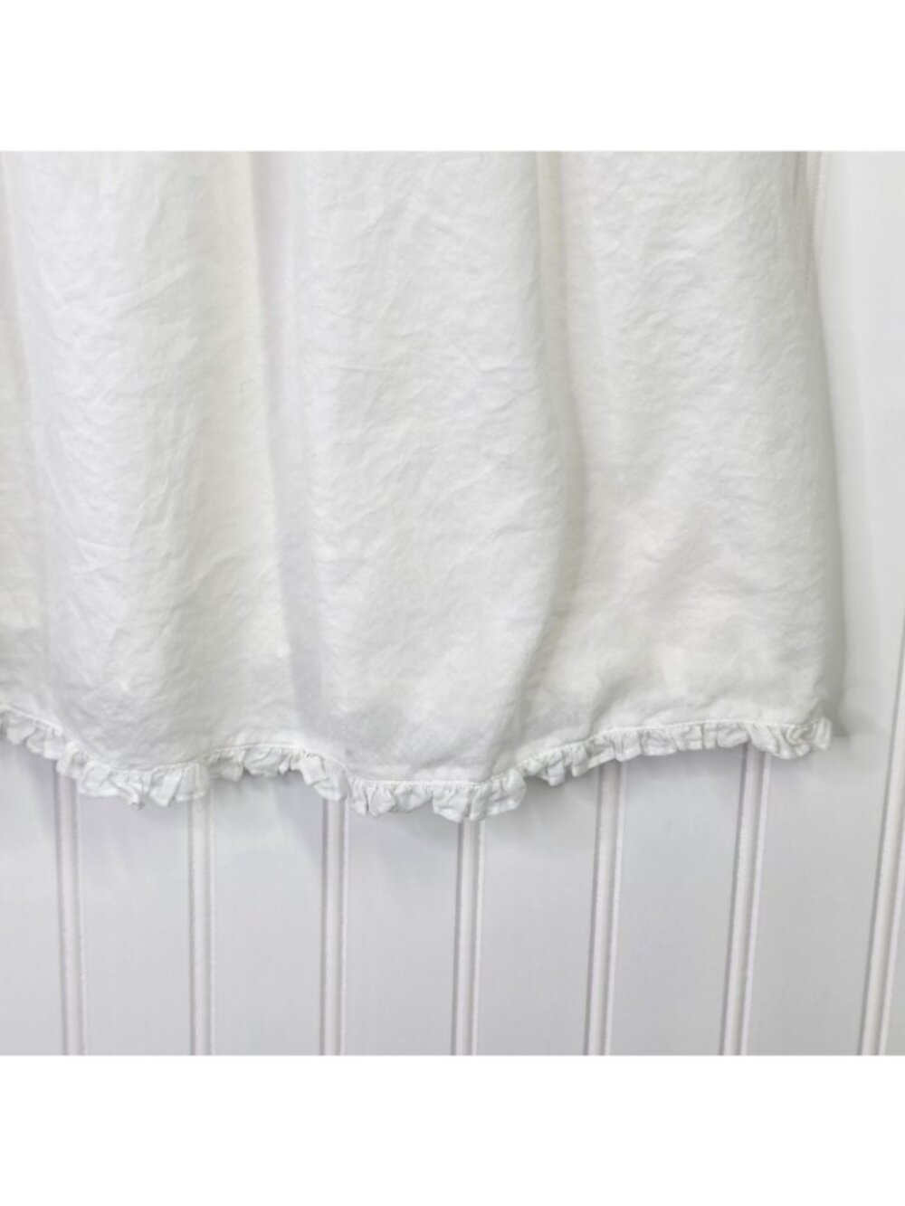 Victorias Secret Vintage Country Top Small White Camisole Milkmaid Cottage Y2K - Picture 6 of 11